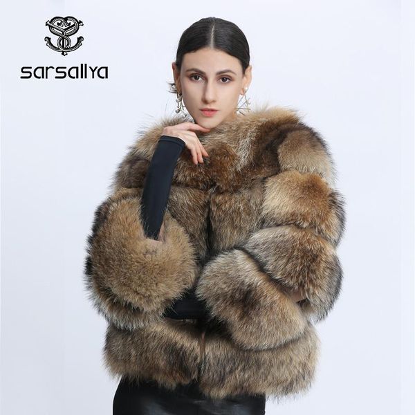 women's fur & faux raccoon real jacket women natural coat winter ladies genuine oversize clothes outerwear fashion, Black
women's fur & faux raccoon real jacket women natural coat winter ladies genuine oversize clothes outerwear fashion, Black