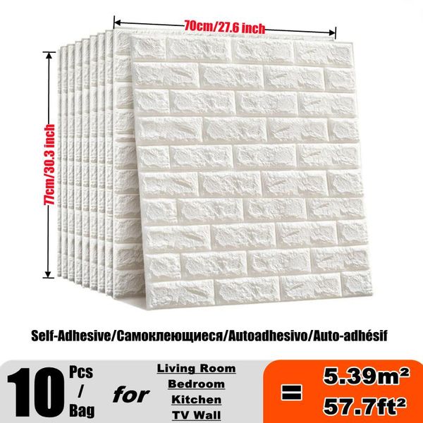 wallpapers 10pcs 3d wall sticker imitation brick bedroom decoration waterproof self adhesive wallpaper for living room kitchen tv backdrop
wallpapers 10pcs 3d wall sticker imitation brick bedroom decoration waterproof self adhesive wallpaper for living room kitchen tv backdrop