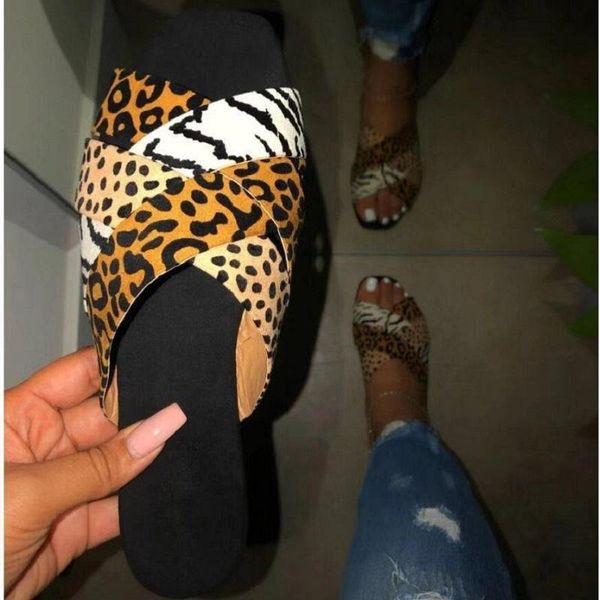 leopard slippers women beach flat sandals summer open toe ladies shoes cross strap roman flip flops female slides, Black
leopard slippers women beach flat sandals summer open toe ladies shoes cross strap roman flip flops female slides, Black