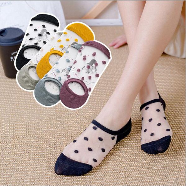 invisible cass glass filament women's socks & hosiery llw057 fashion lady gift sweet college disturbance point stockings, Black;white
invisible cass glass filament women's socks & hosiery llw057 fashion lady gift sweet college disturbance point stockings, Black;white