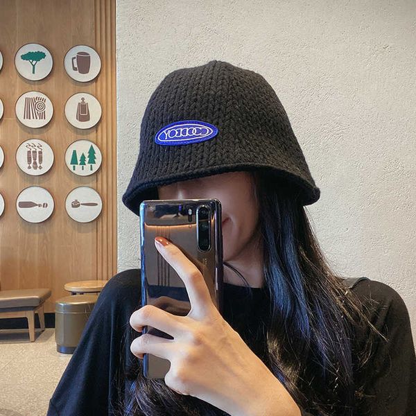 girl qiudong net red letter embroidery tide brand knitted versatile warm ear protection fisherman's hat designer basin, Blue;gray
girl qiudong net red letter embroidery tide brand knitted versatile warm ear protection fisherman's hat designer basin, Blue;gray