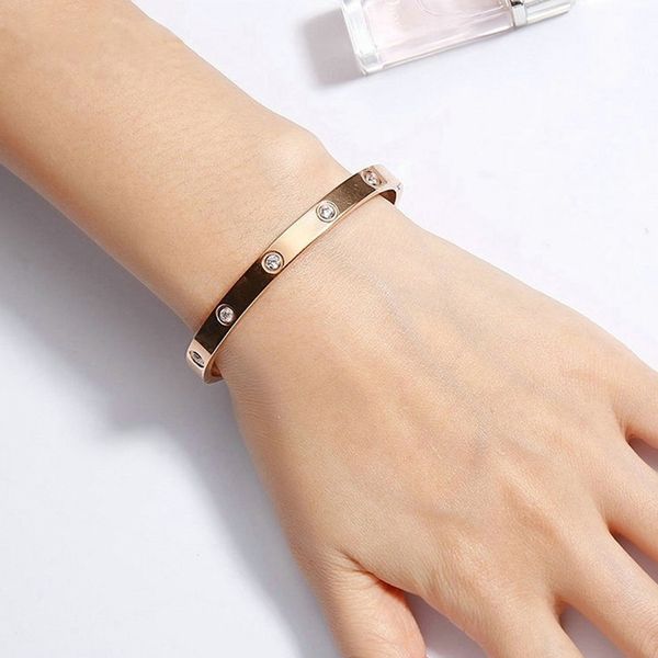 love bangle luxury bracelets female cz diamond designer bracelet for women men titanium steel pulsera fine jewelry with original b, Black
love bangle luxury bracelets female cz diamond designer bracelet for women men titanium steel pulsera fine jewelry with original b, Black