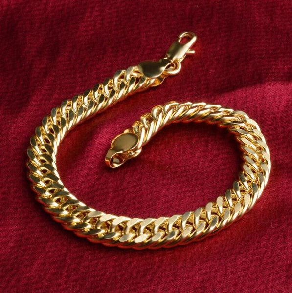 link, chain anglang luxury women men double curb link charm bracelet sparking stainless steel gold anniversary party gift, Black
link, chain anglang luxury women men double curb link charm bracelet sparking stainless steel gold anniversary party gift, Black