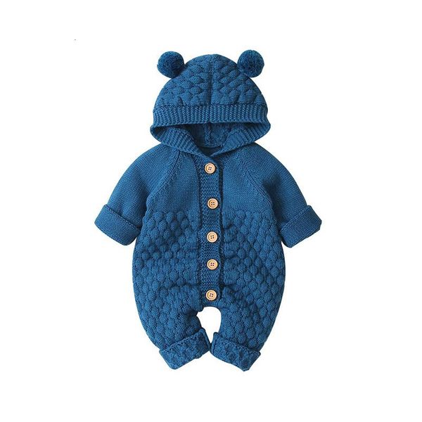 children's clothing baby rompers cartoon bear knitted newborn boys jumpsuits clothes autumn long sleeve toddler girl sweater children o, Blue
children's clothing baby rompers cartoon bear knitted newborn boys jumpsuits clothes autumn long sleeve toddler girl sweater children o, Blue