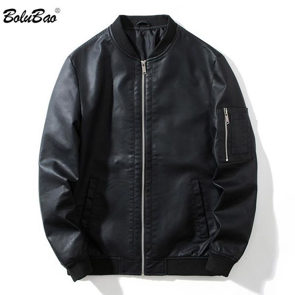 men's fur & faux bolubao trend brand men leather jackets turn-down collar jacket male fashion thin pu coats, Black
men's fur & faux bolubao trend brand men leather jackets turn-down collar jacket male fashion thin pu coats, Black