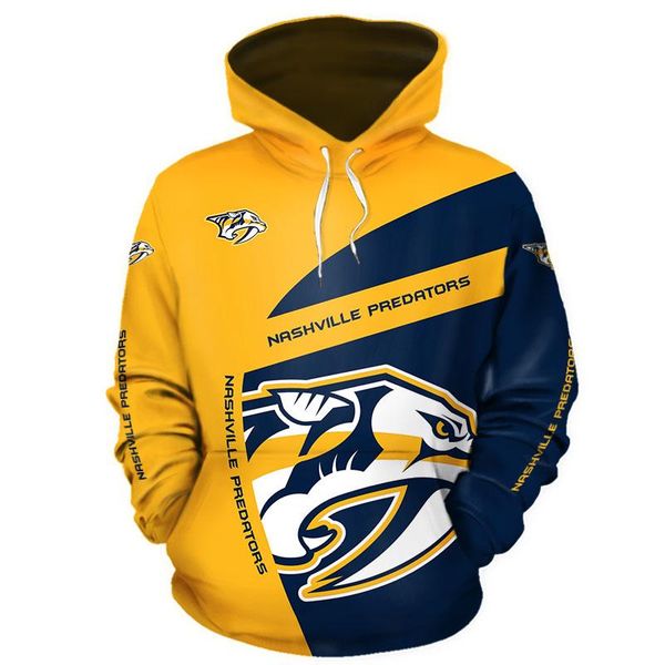 men's hoodies & sweatshirts nashville fashion 3d hoodie yellow blue stitching design geometric tiger print predators cool outdoor sweat, Black
men's hoodies & sweatshirts nashville fashion 3d hoodie yellow blue stitching design geometric tiger print predators cool outdoor sweat, Black