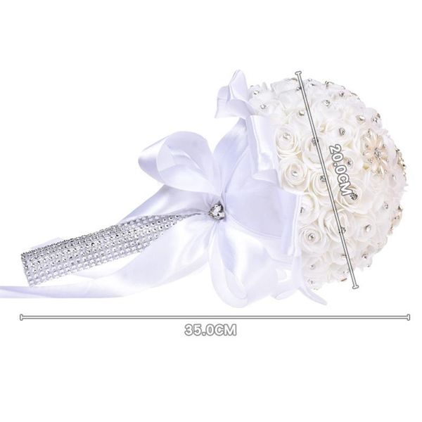 decorative flowers & wreaths bride wedding bouquet, crystal roses bridesmaid bouquet bridal artificial silk rhinestone pearl decoration
decorative flowers & wreaths bride wedding bouquet, crystal roses bridesmaid bouquet bridal artificial silk rhinestone pearl decoration