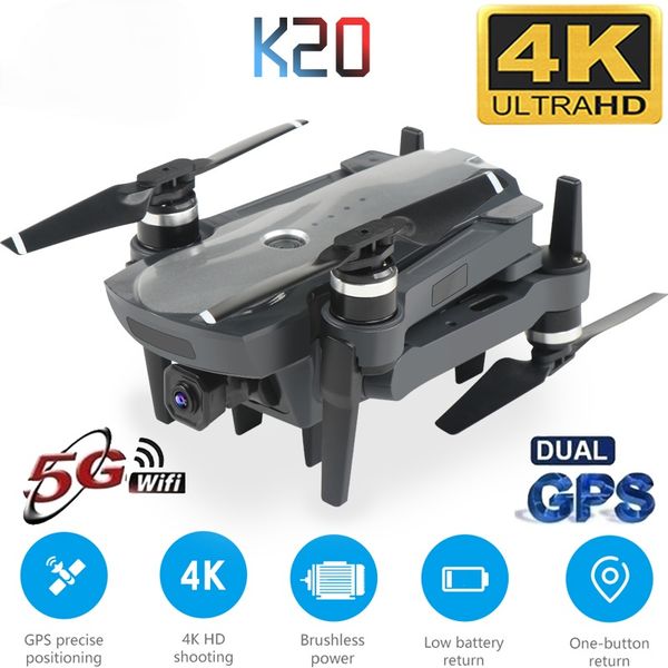 xkj new drone k20 brushless motor 5g gps drone with 4k hd dual camera professional foldable quadcopter 1800m rc distance toy
xkj new drone k20 brushless motor 5g gps drone with 4k hd dual camera professional foldable quadcopter 1800m rc distance toy
