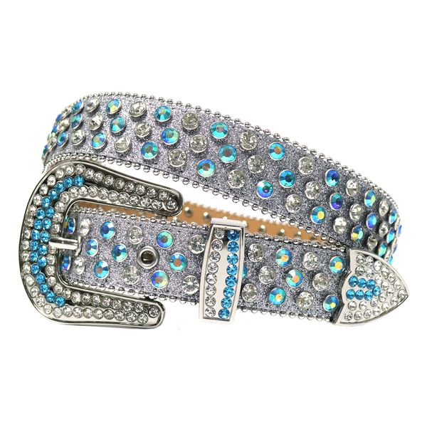 western rhinestones belts cowgirl cowboy leather luxury strap diamond studded belt wide buckle for men women, Black;brown
western rhinestones belts cowgirl cowboy leather luxury strap diamond studded belt wide buckle for men women, Black;brown