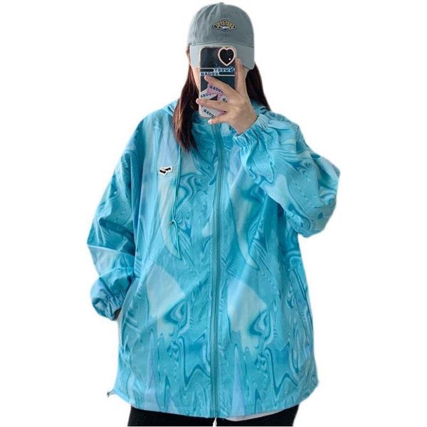 spring 3d gradient print women's coats casual zipper jacket sun protection clothing female male lover's thin hooded outerwear jack, Black;brown
spring 3d gradient print women's coats casual zipper jacket sun protection clothing female male lover's thin hooded outerwear jack, Black;brown