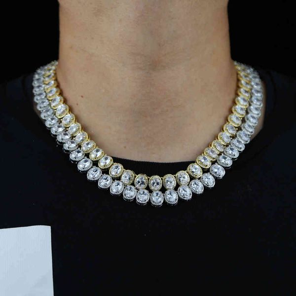 sparking 5a cubic zirconia cz cluster tennis cecklace for boy hip hop rock punk iced out bling oval cz men jewelry x0509, Black
sparking 5a cubic zirconia cz cluster tennis cecklace for boy hip hop rock punk iced out bling oval cz men jewelry x0509, Black