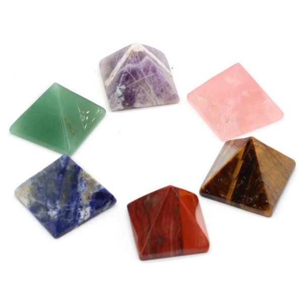 other natural stone crystal pyramid bead 7 chakras amethysts rose quartzs energy for desk ornaments jewelry making
other natural stone crystal pyramid bead 7 chakras amethysts rose quartzs energy for desk ornaments jewelry making
