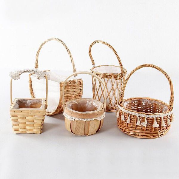 storage baskets rattan woven portable flower basket for home garden store yard fresh flowers and roses packaging
storage baskets rattan woven portable flower basket for home garden store yard fresh flowers and roses packaging