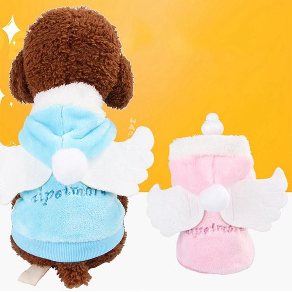 dog apparel winter pet puppy coats warm fleece clothes angel wings design jacket for small dogs cats chihuahua yorkshire clothing
dog apparel winter pet puppy coats warm fleece clothes angel wings design jacket for small dogs cats chihuahua yorkshire clothing