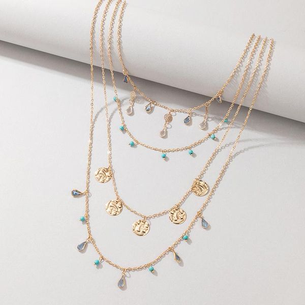 pendant necklaces gold color choker necklace for women 4 layers sequins leaf chain & pendants velvet chokers fashion jewelry, Silver
pendant necklaces gold color choker necklace for women 4 layers sequins leaf chain & pendants velvet chokers fashion jewelry, Silver