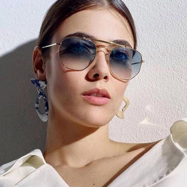 sunglasses 2022 brand designer double beam men vintage women sun glasses gradient lenses metal frame eyewear, White;black
sunglasses 2022 brand designer double beam men vintage women sun glasses gradient lenses metal frame eyewear, White;black