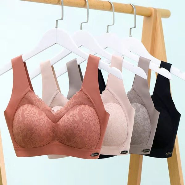 bras thai latex traceless underwear, women's small chest, no steel ring support vest bra, sub breast thin bra, Red;black
bras thai latex traceless underwear, women's small chest, no steel ring support vest bra, sub breast thin bra, Red;black