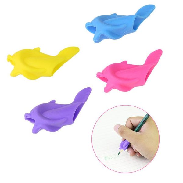 refills children pencil holder tools silicone two finger learning writing posture correction grip for kids, Black;red
refills children pencil holder tools silicone two finger learning writing posture correction grip for kids, Black;red