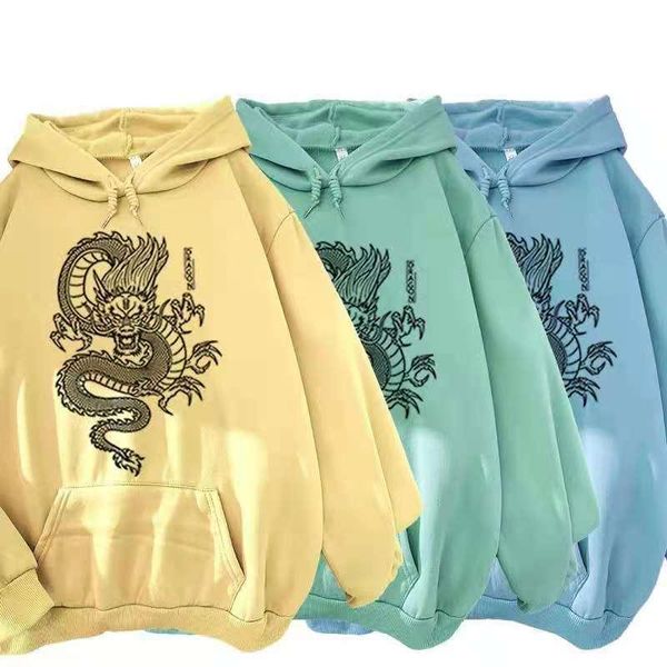 men's hoodies & sweatshirts 2021 chinese draak print mannen vrouwen truien lange mouwen streetwear mode hip hop hoody, Black
men's hoodies & sweatshirts 2021 chinese draak print mannen vrouwen truien lange mouwen streetwear mode hip hop hoody, Black
