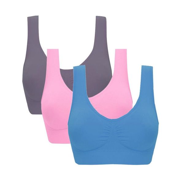 yoga outfit 3pcs women sport gym camisoles tank plus size strapless bra bandeau tube removable padded stretchy v neck
yoga outfit 3pcs women sport gym camisoles tank plus size strapless bra bandeau tube removable padded stretchy v neck