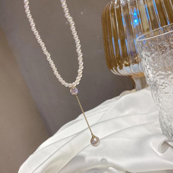 chokers trendy vintage pearl necklaces for women design clavicle chain personality string beaded jewelry prom accessories, Golden;silver
chokers trendy vintage pearl necklaces for women design clavicle chain personality string beaded jewelry prom accessories, Golden;silver