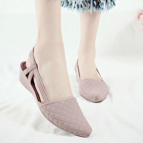 dress shoes solid color women sandals soft bottom summer pointed casual female jelly breathable shallow back strap footwear, Black
dress shoes solid color women sandals soft bottom summer pointed casual female jelly breathable shallow back strap footwear, Black