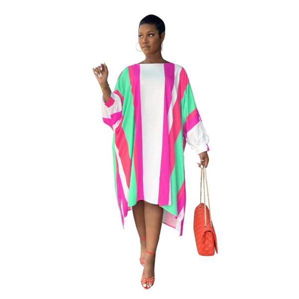 casual dresses vanovich fashion women dress 2021 summer european and american women's stripe printed long sleeve clothing, Black;gray
casual dresses vanovich fashion women dress 2021 summer european and american women's stripe printed long sleeve clothing, Black;gray