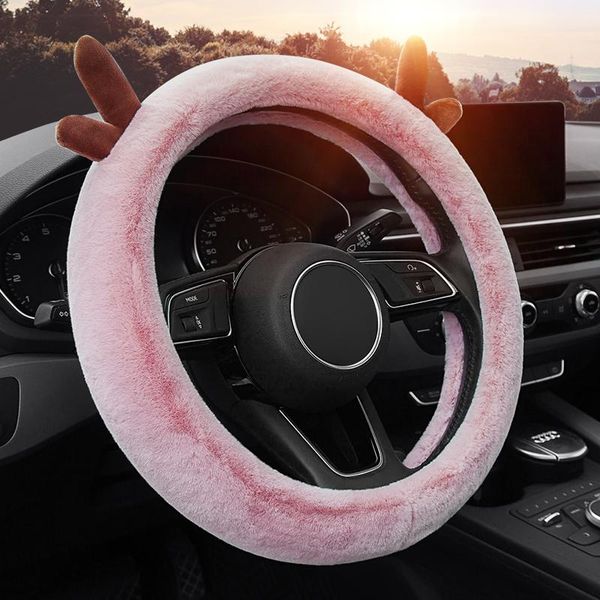 steering wheel covers cover fashion antlers warm thickening plush multi-color optional car interior accessories
steering wheel covers cover fashion antlers warm thickening plush multi-color optional car interior accessories