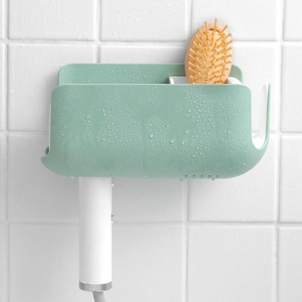 bathroom storage & organization creative punch-hair dryer hanger wall-mounted solid color for shelves
bathroom storage & organization creative punch-hair dryer hanger wall-mounted solid color for shelves