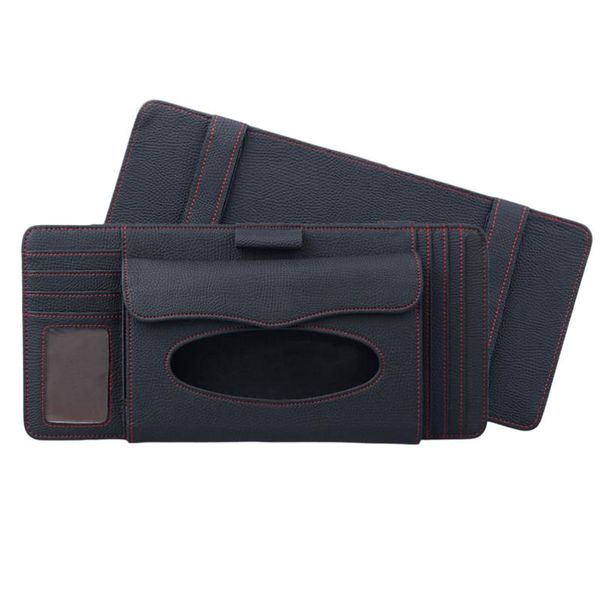 multi-functional sun visor tissue box litchi texture slot pen organizer for car vehicle (black) boxes & napkins
multi-functional sun visor tissue box litchi texture slot pen organizer for car vehicle (black) boxes & napkins
