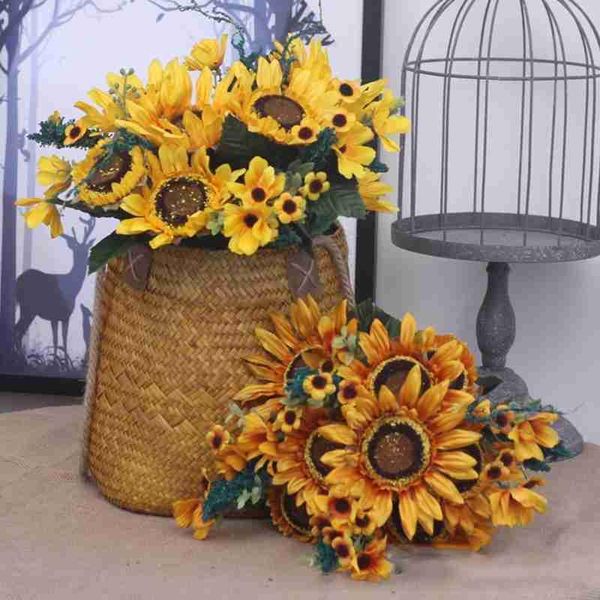 decorative flowers & wreaths one bouquet sunflower simulation plants wedding family decoration balcony dining table bonsai fabric fake silk
decorative flowers & wreaths one bouquet sunflower simulation plants wedding family decoration balcony dining table bonsai fabric fake silk