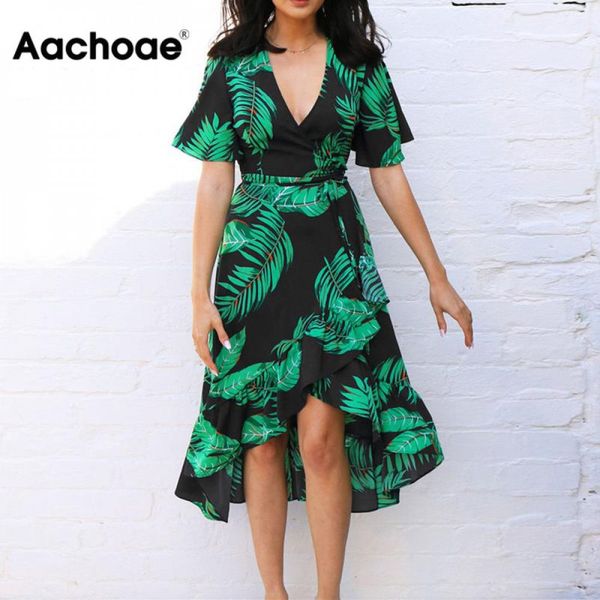 summer floral print beach long dress women deep v neck party dress short sleeve casual boho bandage dress vestidos, Black;white
summer floral print beach long dress women deep v neck party dress short sleeve casual boho bandage dress vestidos, Black;white