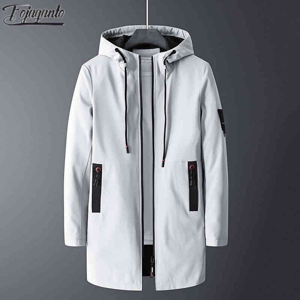 fojaganto men's mid-length youth korean style slim stand-up collar windbreaker casual hooded windproof et men, Black
fojaganto men's mid-length youth korean style slim stand-up collar windbreaker casual hooded windproof et men, Black