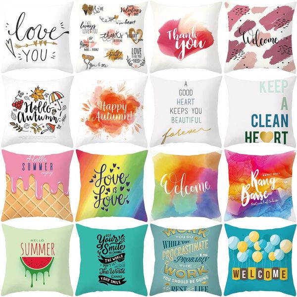 pillow case colorful geometric pillowcase letter printed cushion cover polyester decorative sofa modern rainbow color home decor pillowcover
pillow case colorful geometric pillowcase letter printed cushion cover polyester decorative sofa modern rainbow color home decor pillowcover