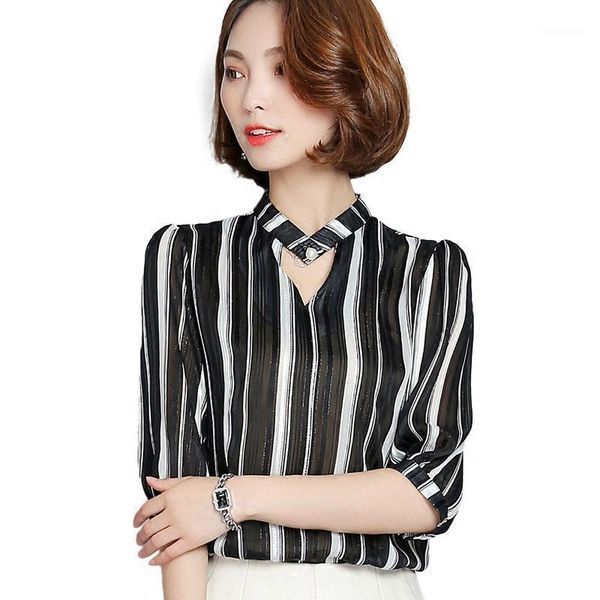 plus size women spring summer style chiffon blouses shirts casual half sleeve v-neck blouse feminine women's &, White
plus size women spring summer style chiffon blouses shirts casual half sleeve v-neck blouse feminine women's &, White