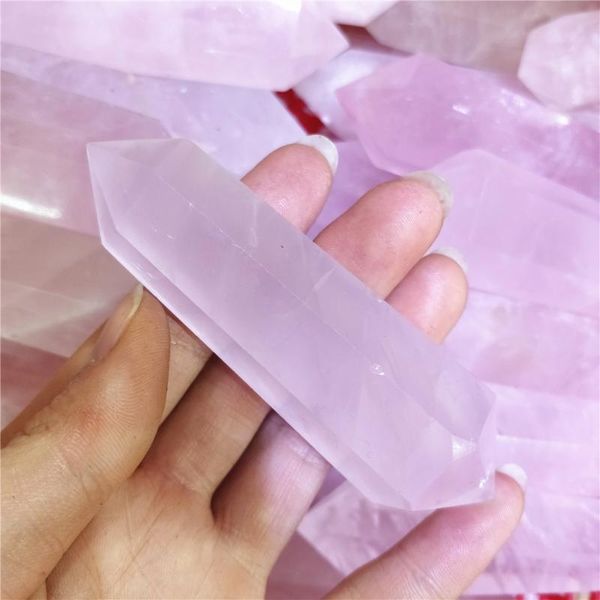 decorative objects & figurines natural rose quartz pink crystal double terminated points energy tower reiki healing stones indie jewelry pre
decorative objects & figurines natural rose quartz pink crystal double terminated points energy tower reiki healing stones indie jewelry pre