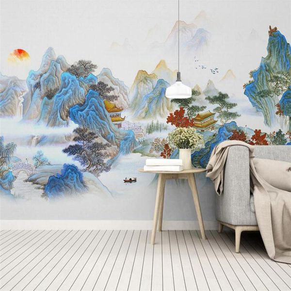 wallpapers custom chinese style hand-painted artistic ink classical landscape welcomes pine wall murals green self adhesive wallpaper
wallpapers custom chinese style hand-painted artistic ink classical landscape welcomes pine wall murals green self adhesive wallpaper