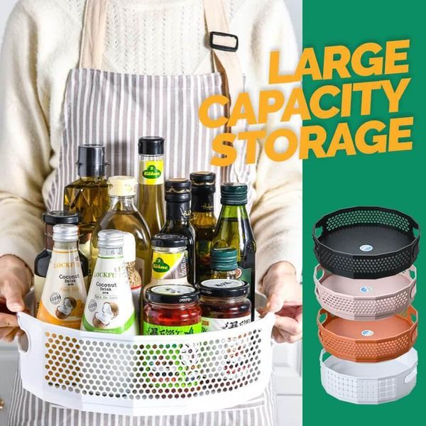 hooks & rails 360° rotating storage rack multifunctional seasoning organizer shelf oilproof non-slip kitchen supplies holder for home dropsh
hooks & rails 360° rotating storage rack multifunctional seasoning organizer shelf oilproof non-slip kitchen supplies holder for home dropsh