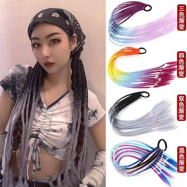 braid vibrato children's coloured wig gradual change ponytail, three braid, tiktok, wig, tail, tail, Black
braid vibrato children's coloured wig gradual change ponytail, three braid, tiktok, wig, tail, tail, Black