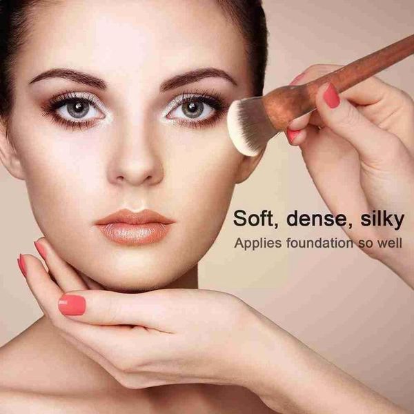 makeup brushes 1pc wood walnut large retro loose powder brush repair honey blush highlig k5o2
makeup brushes 1pc wood walnut large retro loose powder brush repair honey blush highlig k5o2