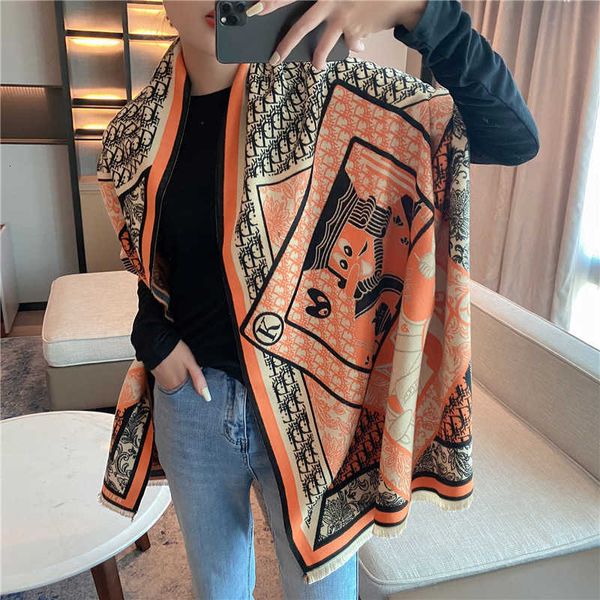 imitation cashmere female autumn and winter double-sided korean thickened air conditioning shawl student bib warm scarf, Blue;gray
imitation cashmere female autumn and winter double-sided korean thickened air conditioning shawl student bib warm scarf, Blue;gray