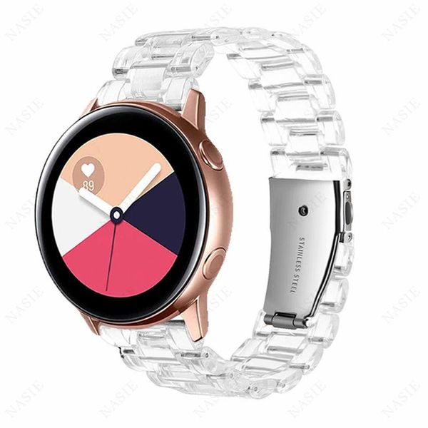 watch bands resin transparent correa band strap for samsung galaxy active 2 40/44mm / 3 41mm smartwatch wristband huawei gt 42mm, Black;brown
watch bands resin transparent correa band strap for samsung galaxy active 2 40/44mm / 3 41mm smartwatch wristband huawei gt 42mm, Black;brown
