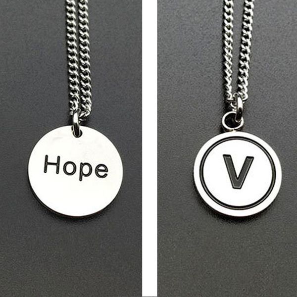 letter necklace men round hope nameplate stainless steel long hip hop chain statement jewelry neck wholesale pendant necklaces, Silver
letter necklace men round hope nameplate stainless steel long hip hop chain statement jewelry neck wholesale pendant necklaces, Silver