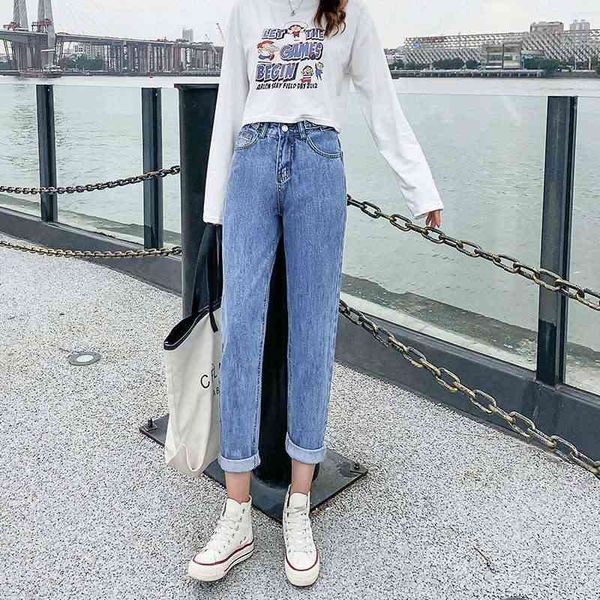 women's jeans autumn and winter denim trousers high waists show thin qmb3, Blue
women's jeans autumn and winter denim trousers high waists show thin qmb3, Blue