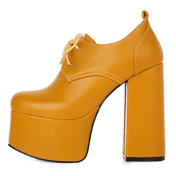 lace-up short boots women platform ankle boots for women punk high heels black yellow pumps ladies party shoes large size 210428
lace-up short boots women platform ankle boots for women punk high heels black yellow pumps ladies party shoes large size 210428