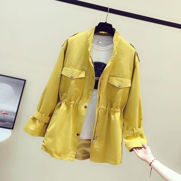 women's jackets 2021 spring autumn long sleeve causal windbreaker famale basic coats zipper lightweight, Black;brown
women's jackets 2021 spring autumn long sleeve causal windbreaker famale basic coats zipper lightweight, Black;brown