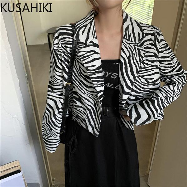 spring korean zebra stripe blazer coat causal short double breasted suit jacket vintage women blazers coats 6f049 women's suits &, White;black
spring korean zebra stripe blazer coat causal short double breasted suit jacket vintage women blazers coats 6f049 women's suits &, White;black