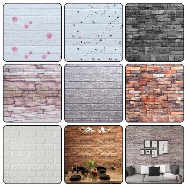 20pcs self-adhesive tv background wall brick pattern wallpaper bedroom stereo sticker anti-collision waterproof wallpapers
20pcs self-adhesive tv background wall brick pattern wallpaper bedroom stereo sticker anti-collision waterproof wallpapers