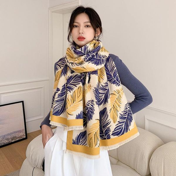scarves 2021 cashmere scarf women lady long feather print shawls and wraps blanket echarpe pashmina winter neckerchief hijab bufanda, Blue;gray
scarves 2021 cashmere scarf women lady long feather print shawls and wraps blanket echarpe pashmina winter neckerchief hijab bufanda, Blue;gray