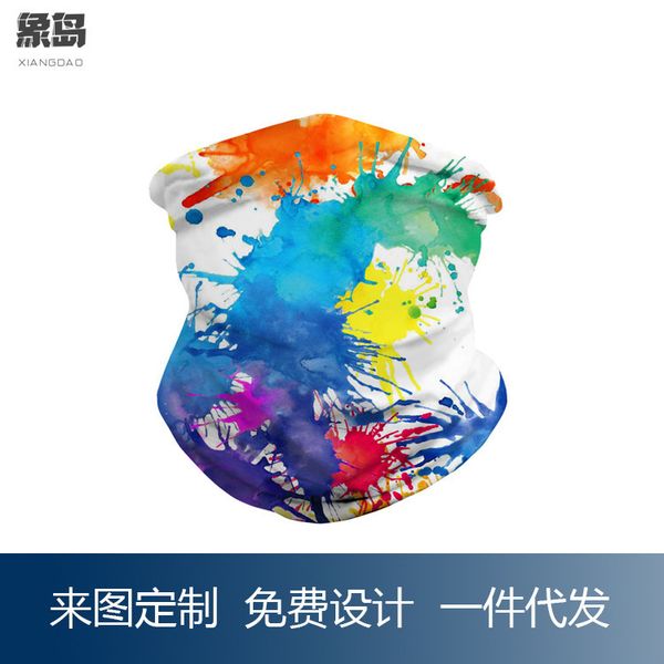 color trendy paint 3d digital printing outdoor insect proof mask versatile magic scarf bib
color trendy paint 3d digital printing outdoor insect proof mask versatile magic scarf bib